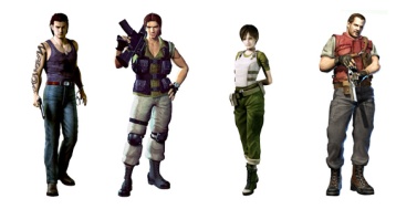 resident evil characters